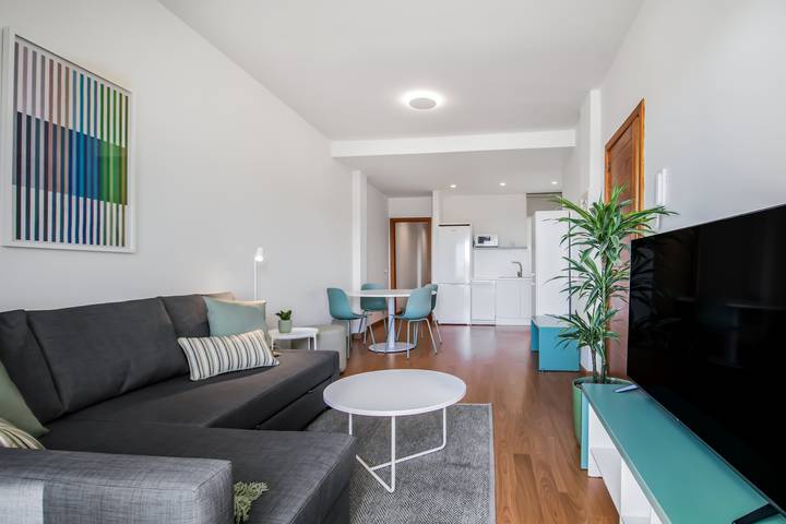 Gîte pour 6 personnes, avec balcon et piscine à Villa de Agaete - 4