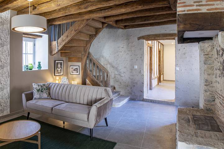 Gîte pour 12 personnes, avec sauna et terrasse à Saint-Dyé-sur-Loire - 4