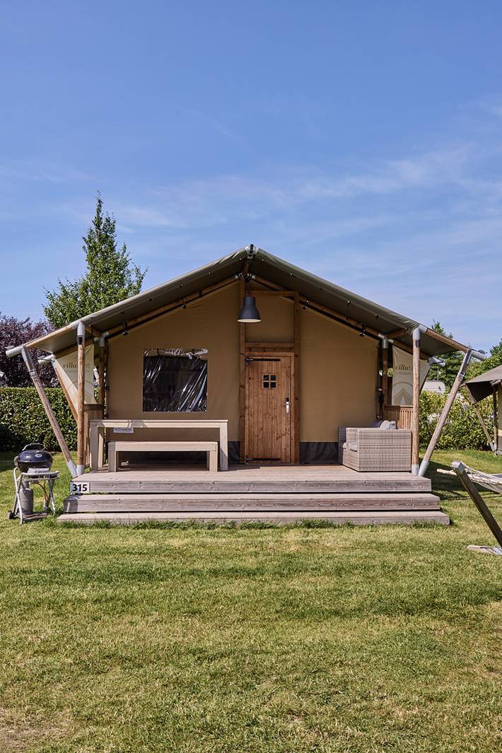 Vakantiepark voor 6 personen, met terras en balkon/terras in Voorthuizen