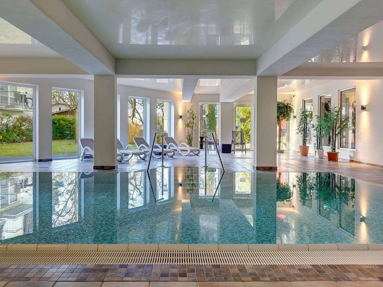Ganze Wohnung, Ostseeresidenz Gorki Park Whg. 02 direkt am Strand mit Sauna und Pool in Seebad Heringsdorf, Heringsdorf