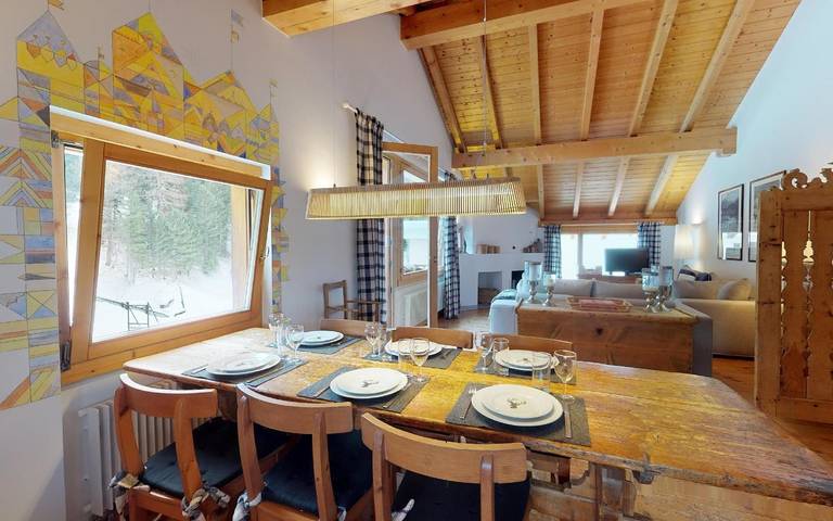 Ferienwohnung für 6 Personen, mit Ausblick und Balkon in St. Moritz - 4