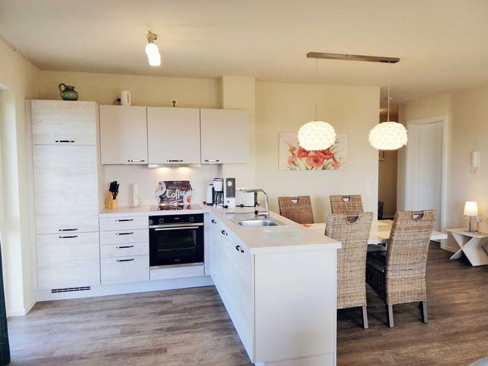 Ferienwohnung für 5 Personen, mit Balkon und Sauna sowie Ausblick in Schillig - 4