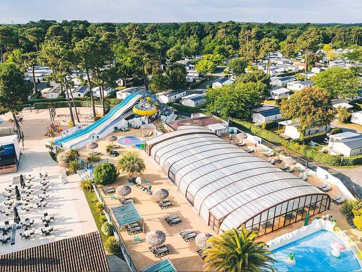 Camping Siblu La Pignade - Funpass inclus - Mobilheim 8 personen - Wohlbefinden 3ch 8p Signature clim in La Tremblade, Côte de Beauté