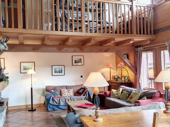 Chalet pour 14 personnes, avec terrasse à Cordon - 3