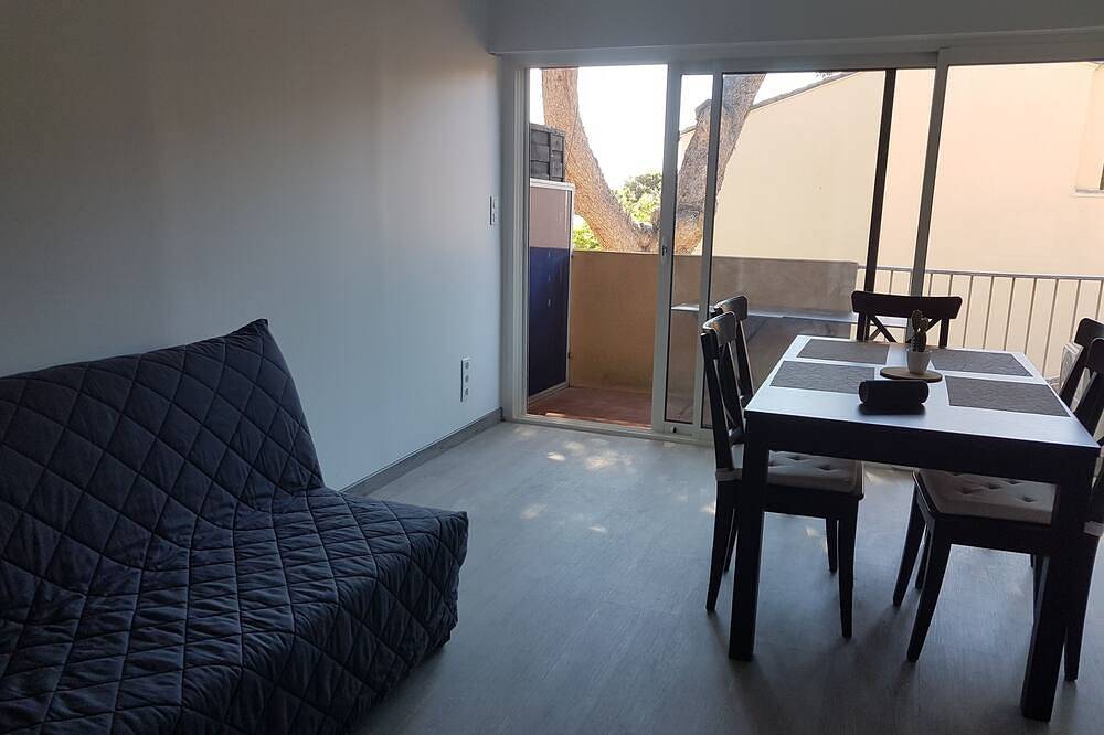 Ganze Wohnung, 5 people Sea view terrace in the heart of the resort in La Franqui, Leucate