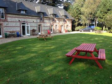 Chambre d’hôte pour 2 personnes, avec jardin en Seine-Maritime