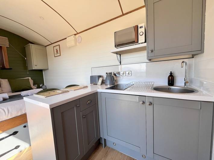 Glamping für 2 Personen, mit Ausblick und Garten, mit Haustier in Großbritannien - 4