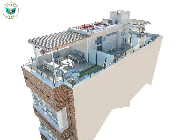 Apartahotel para 4 personas, con Terraza y Vistas en 