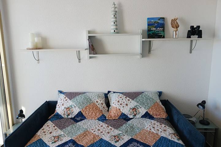 Entire apartment, Confortable Marina Baie des Anges Studio with beautifull view in Villeneuve-Loubet Plage, Villeneuve-Loubet