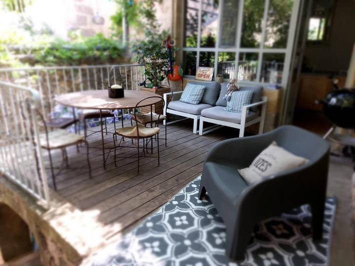 Location de vacances pour 3 personnes, avec terrasse ainsi que vue et sauna, animaux acceptés à Fontarèches - 2