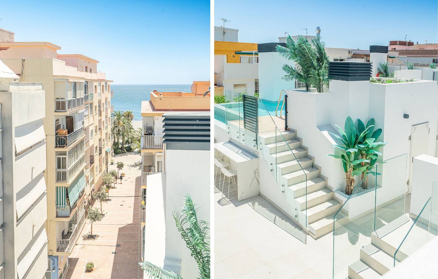 Appartement entier, Appartement en bord de mer avec piscine et WiFi - La Rada 200m in Playa de la Rada, Estepona