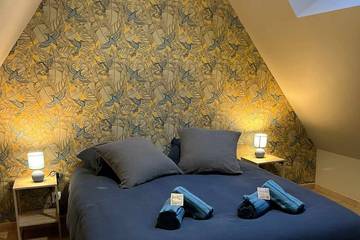 Location de vacances pour 4 personnes, avec jardin à Blicourt