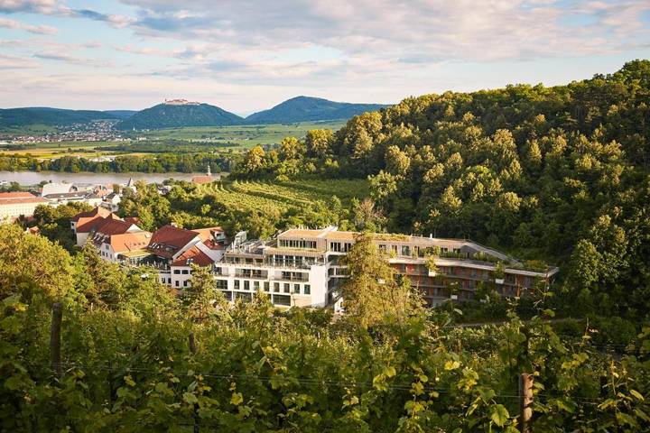Hotel für 2 Personen, mit Whirlpool und Terrasse sowie Garten und Pool in Krems an der Donau