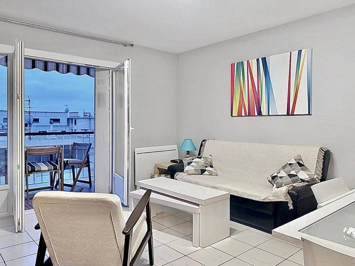 Gîte pour 4 personnes, avec balcon dans La Grande Plage (La Ciotat)