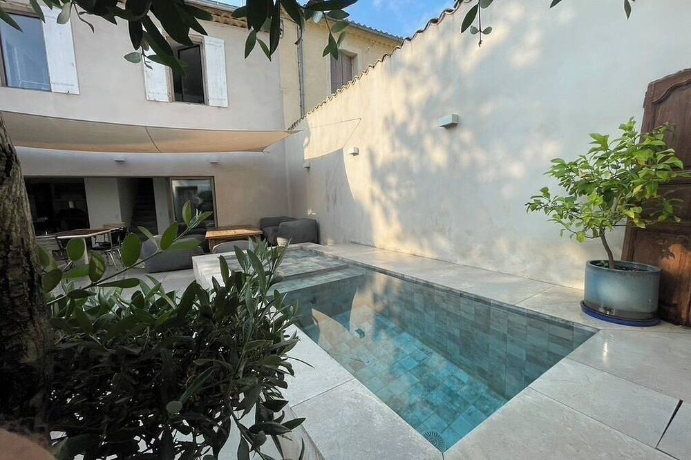 Maison climatisée avec 3 chambres au calme avec piscine in Junas, Côte méditerranéenne (France)