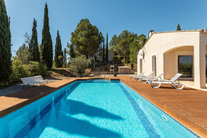 Gîte pour 6 personnes, avec piscine, animaux acceptés