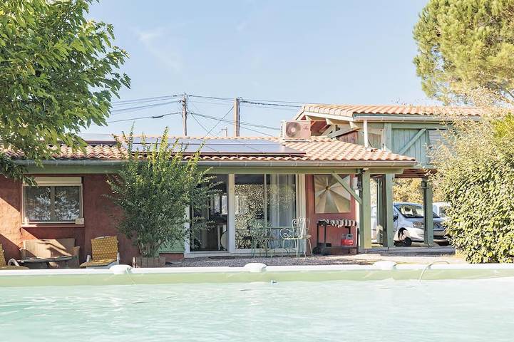 Maison de vacances pour 3 personnes, avec terrasse et jardin