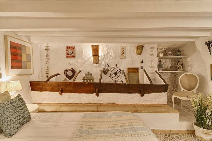 Ganze Wohnung, Romantic 1 bed with private patio overlooking orange grove in Fornalutx, Mallorca Westen