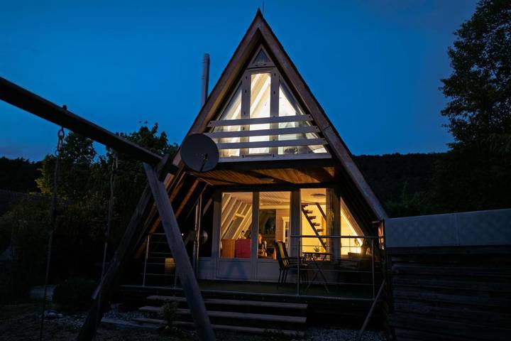 Ferienhaus für 5 Personen, mit Terrasse und Garten