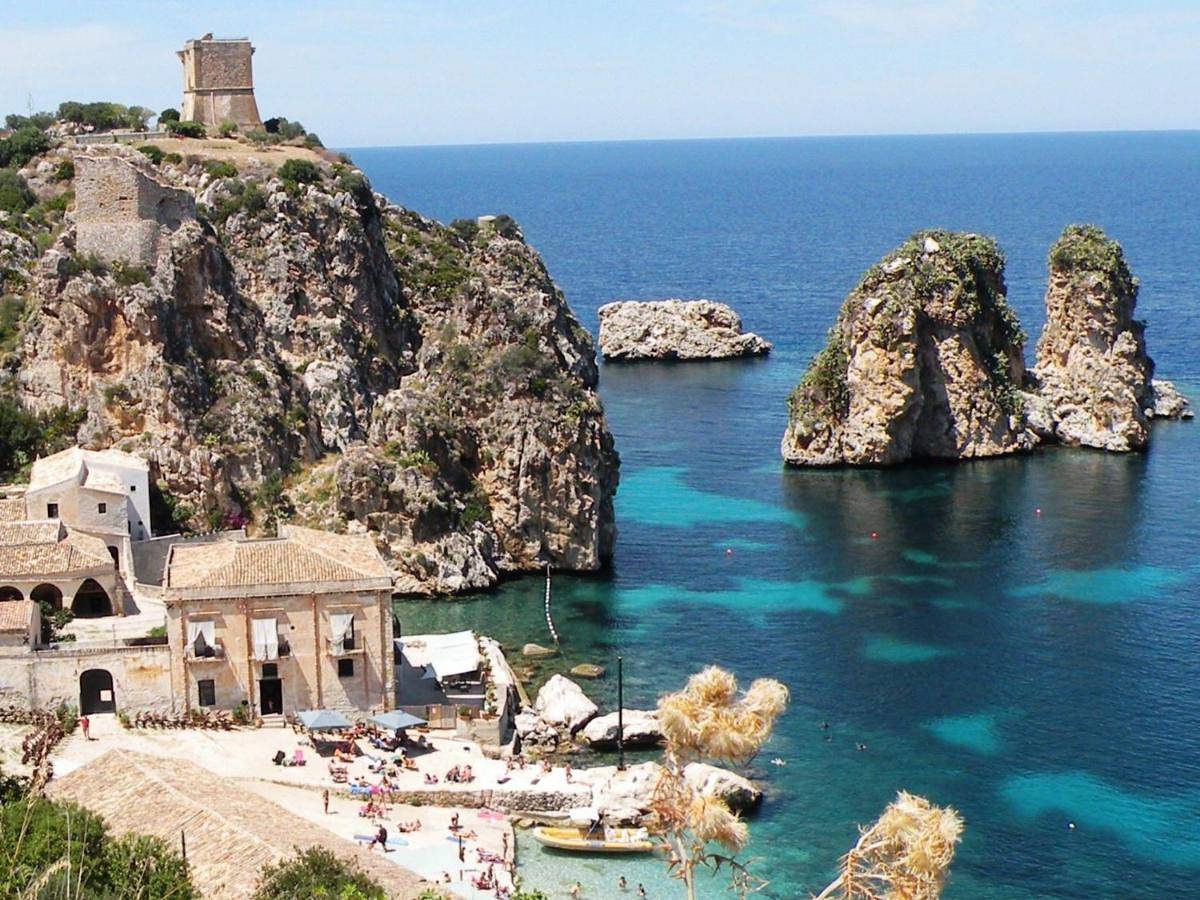Villa Claudia in Scopello (Sicilia), Castellammare del Golfo