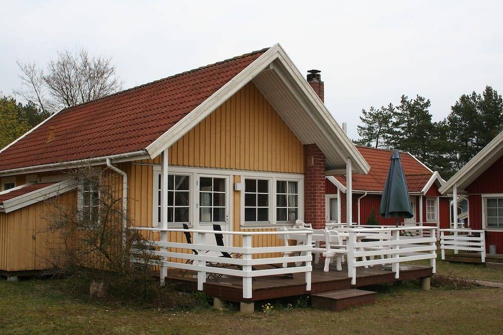 Das Ferienhaus liegt direkt am Rand des Müritz-Nationalparks in Userin, Mecklenburg-Strelitz