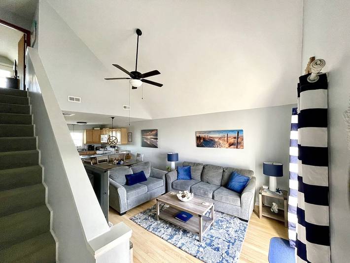 Vacation house for 10 people, with yard in Holden Beach