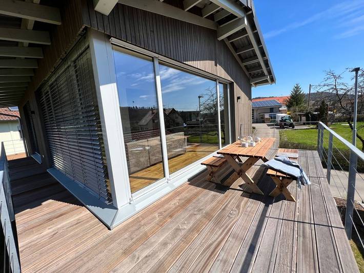 Ferienwohnung für 4 Personen, mit Balkon und Ausblick sowie Balkon/Terrasse in Überlingen - 4