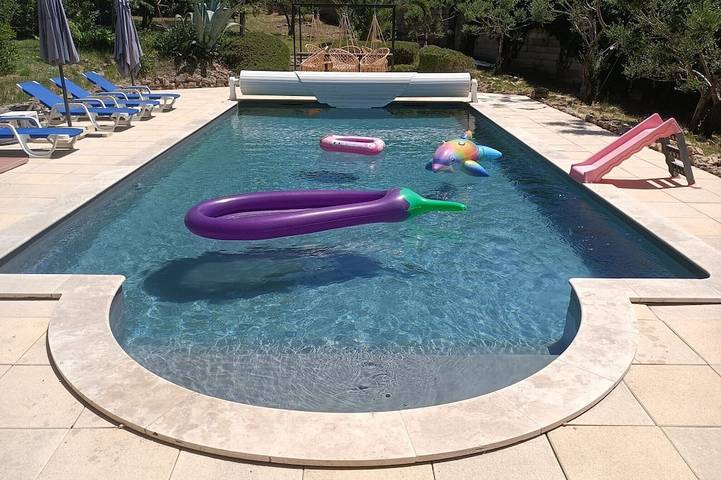 Maison de vacances pour 5 personnes, avec piscine et jardin, animaux acceptés - 1