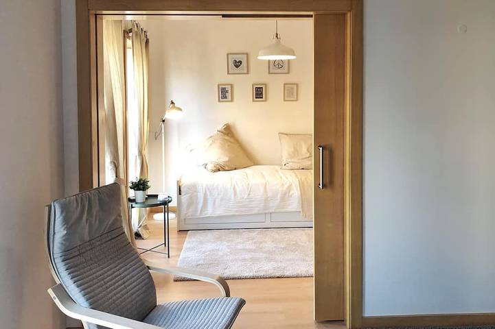 Ganze Wohnung, Komfortables, gemütliches und gemütliches Apartment an der Ria Formosa in Olhão, Parque Natural da Ria Formosa