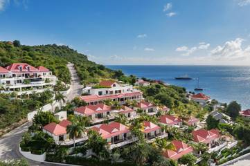 Hôtel pour 2 personnes, avec vue et jardin dans Saint-Barthélemy