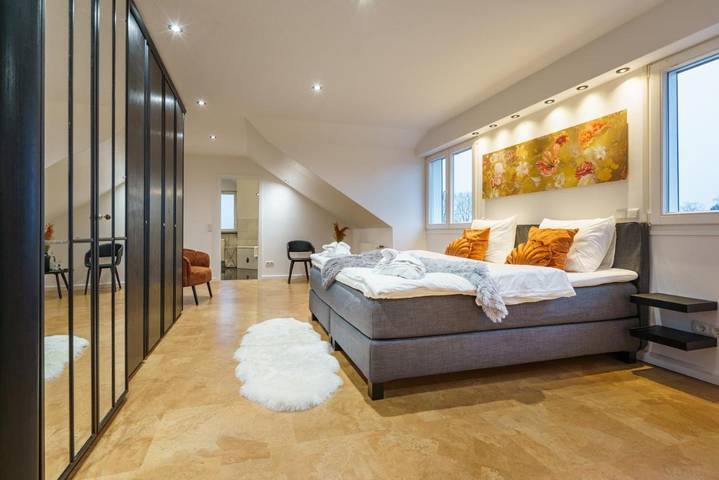 Ferienwohnung für 6 Personen, mit Balkon und Ausblick in Schüttorf