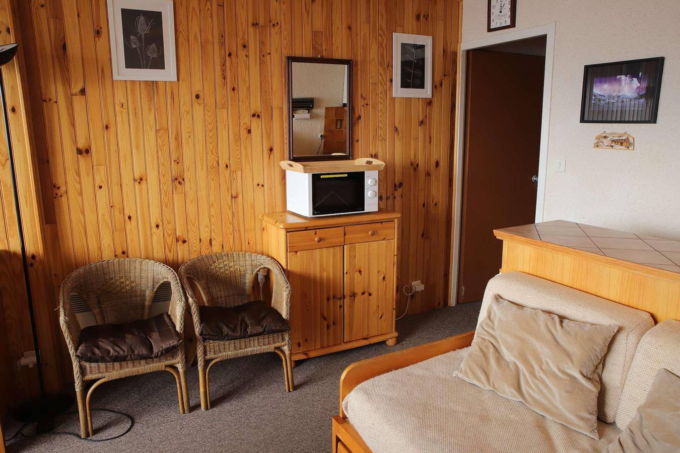 Appartement entier, Résidence les Chardons - Appartement 2 pièces coin montagne 6 personnes (327) in Auris, Parc national des Écrins