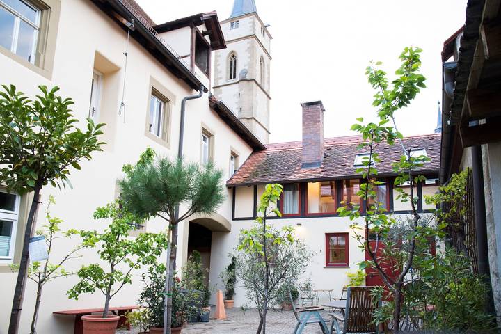 Ferienwohnung für 4 Personen, mit Terrasse und Garten in Iphofen