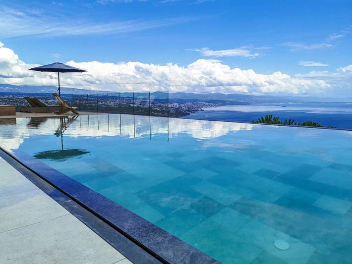 Villa für 6 Personen, mit Garten und Whirlpool sowie Terrasse und Sauna, mit Haustier in Opatija Riviera