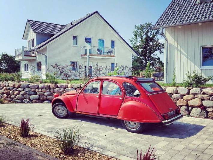Ferienhaus für 6 Personen, mit Balkon und Terrasse sowie Garten und Sauna in Altwarp