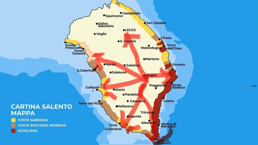 Gîte pour 4 personnes, avec terrasse et jardin, animaux acceptés à Maglie - 2