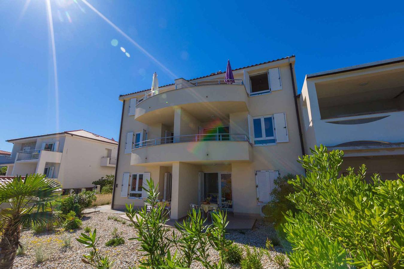 Ganze Ferienwohnung, Ferienwohnung mit Terrasse und Meerblick  in Silo (Krk), Krk