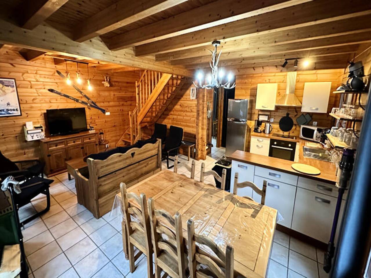 Appartement entier, Chalet au Mont-Dore avec vue sur les montagnes in Mont-Dore, Parc naturel régional des Volcans d'Auvergne