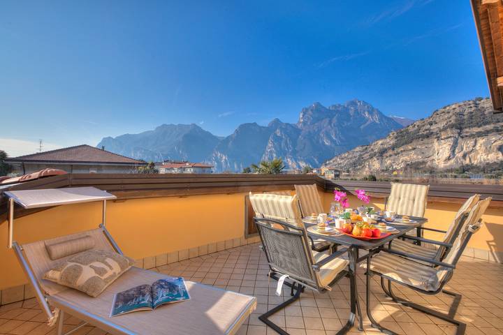 Ferienwohnung für 5 Personen, mit Balkon, kinderfreundlich in Torbole