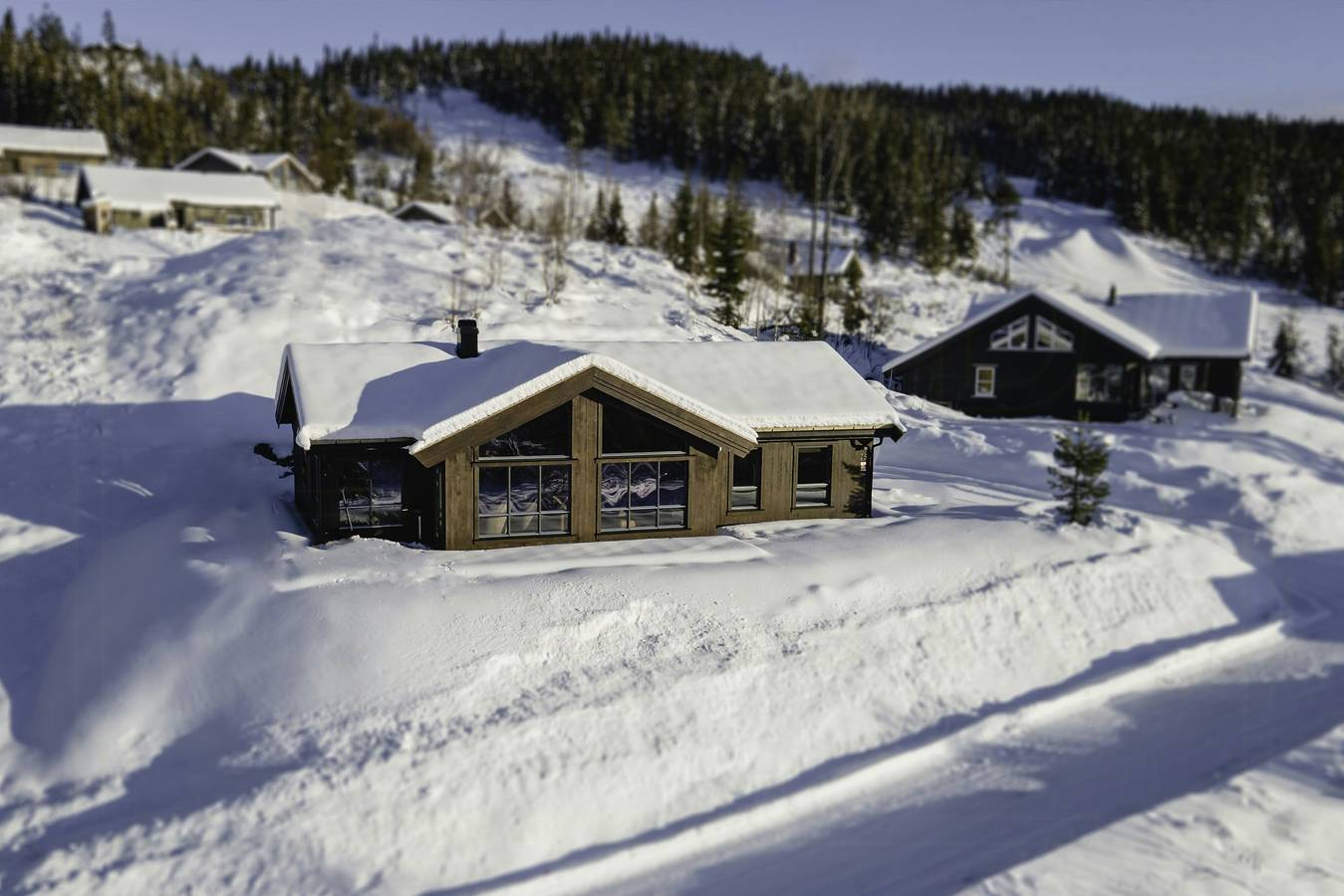 Moderne und einladende Hütte in Valdres in Nord-Aurdal