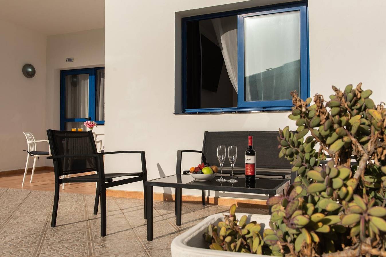 Apartamento inteiro, Apartamento de Férias 'Casita Lola' com Pátio Exterior e Vista para a Piscina Partilhada in Costa Calma, Südliche Bucht Costa Calma
