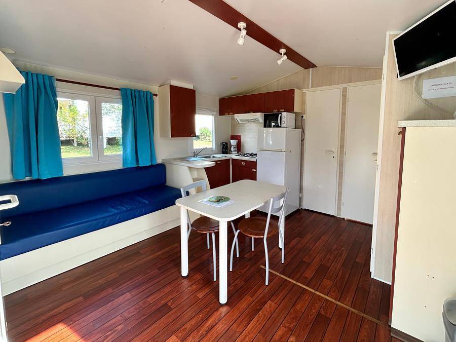 Camping Les Pins du Soleil - Mobilhome 4 personnes - Louisiane Pacifique - Clim - Tv in Saint-Paul-lès-Dax, Région de Dax