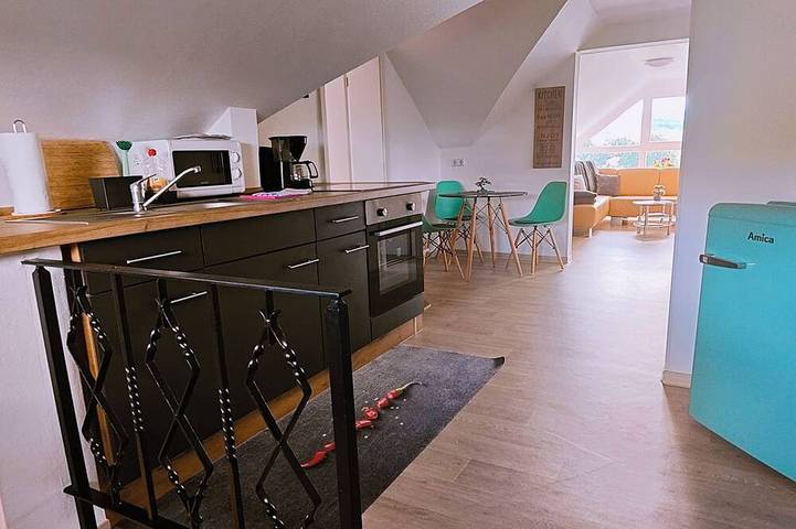 Ferienhaus für 3 Personen, mit Garten