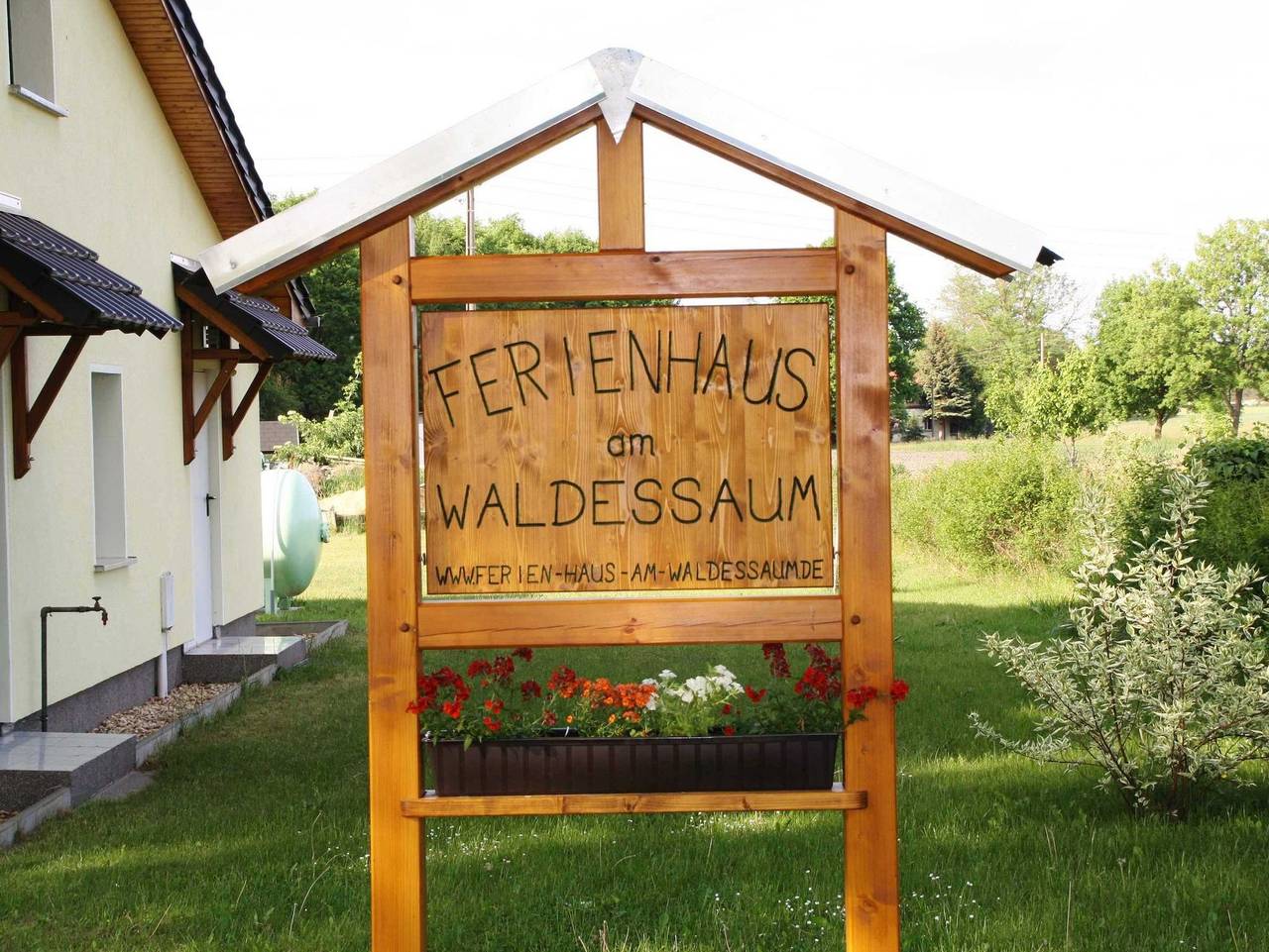 Ganze Ferienwohnung, Ferienhaus am Waldessaum - Ferienhaus in Bärwalder See, Boxberg (Oberlausitz)