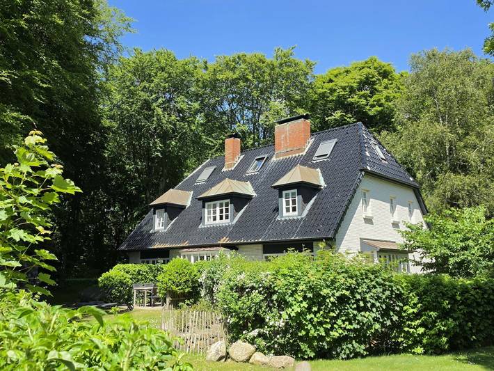 Ferienhaus mit Meerblick für 5 Personen, mit Terrasse und Garten