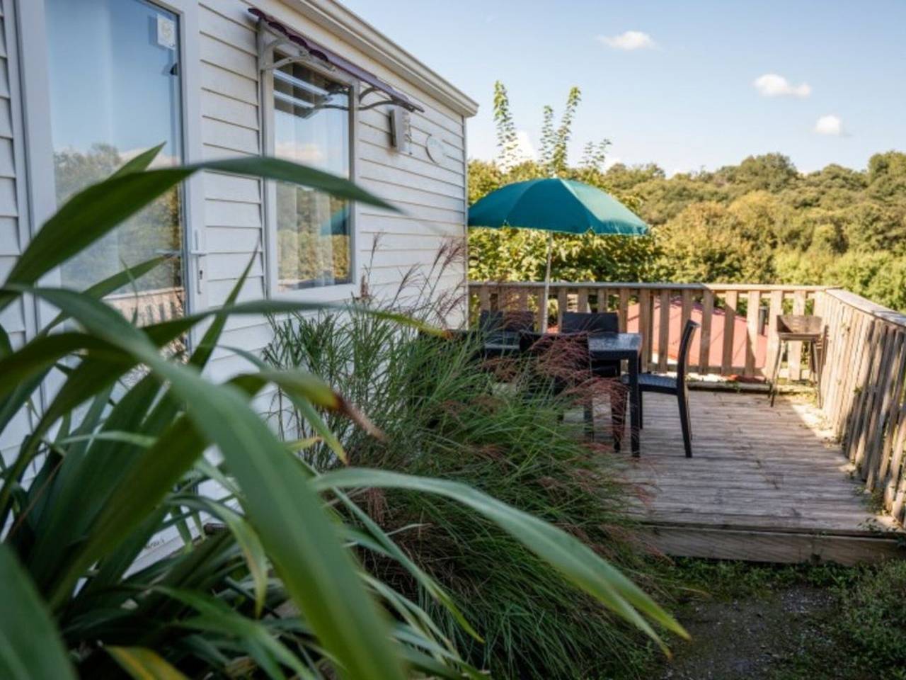 Mobilheim mit Terrasse in Espelette für 5 Personen in Espelette, Bayonne und Umgebung