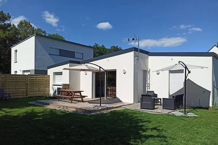 Maison de vacances pour 6 personnes, avec terrasse et jardin, animaux acceptés à Surzur