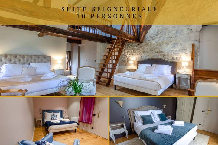Chambre d’hôte pour 10 personnes, avec jardin, animaux acceptés - 1