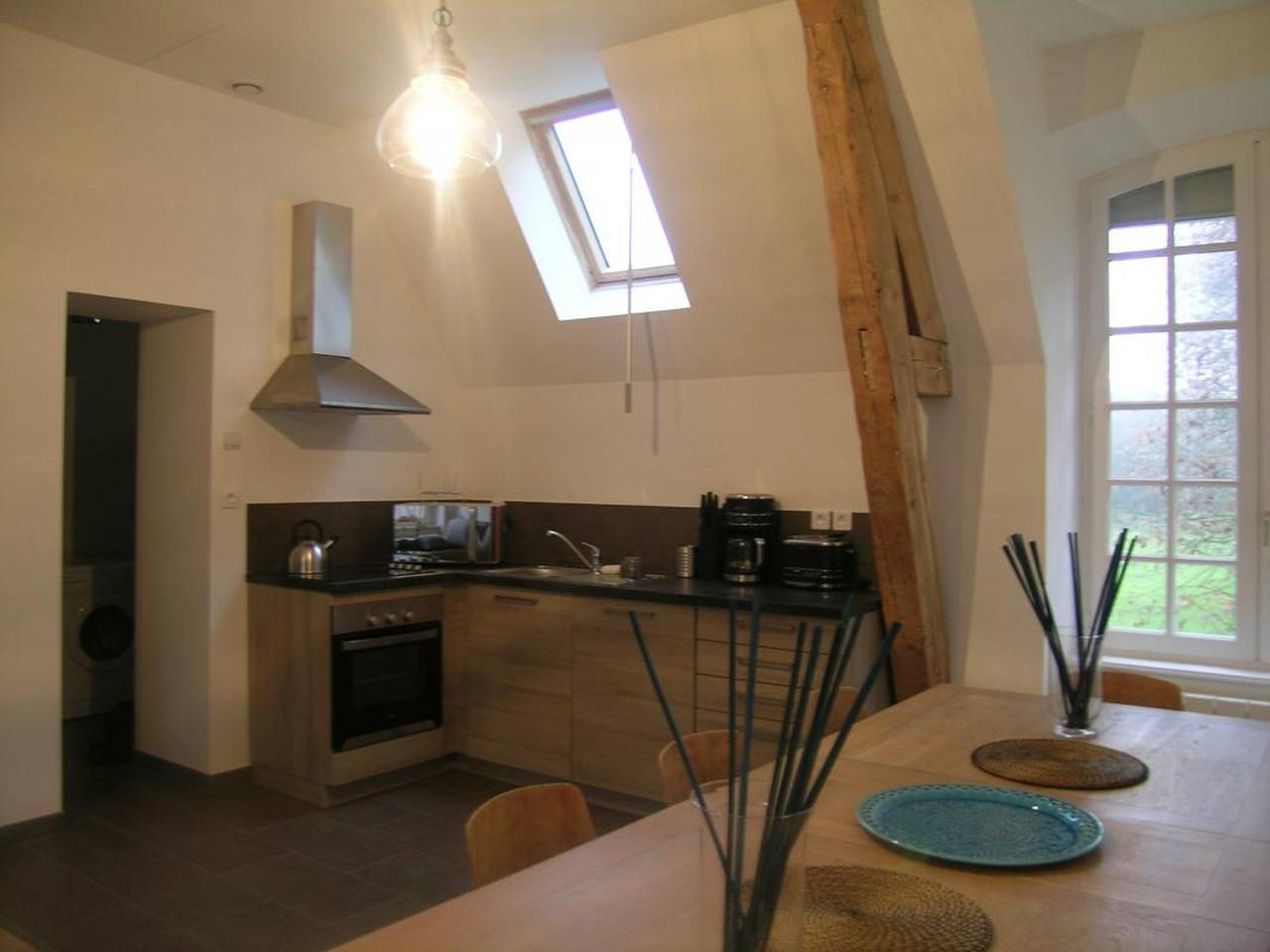 Geräumige renovierte Unterkunft in der Nähe von Moulins für 10 Pers, Haustiere erlaubt, Wlan in Trévol, Allier