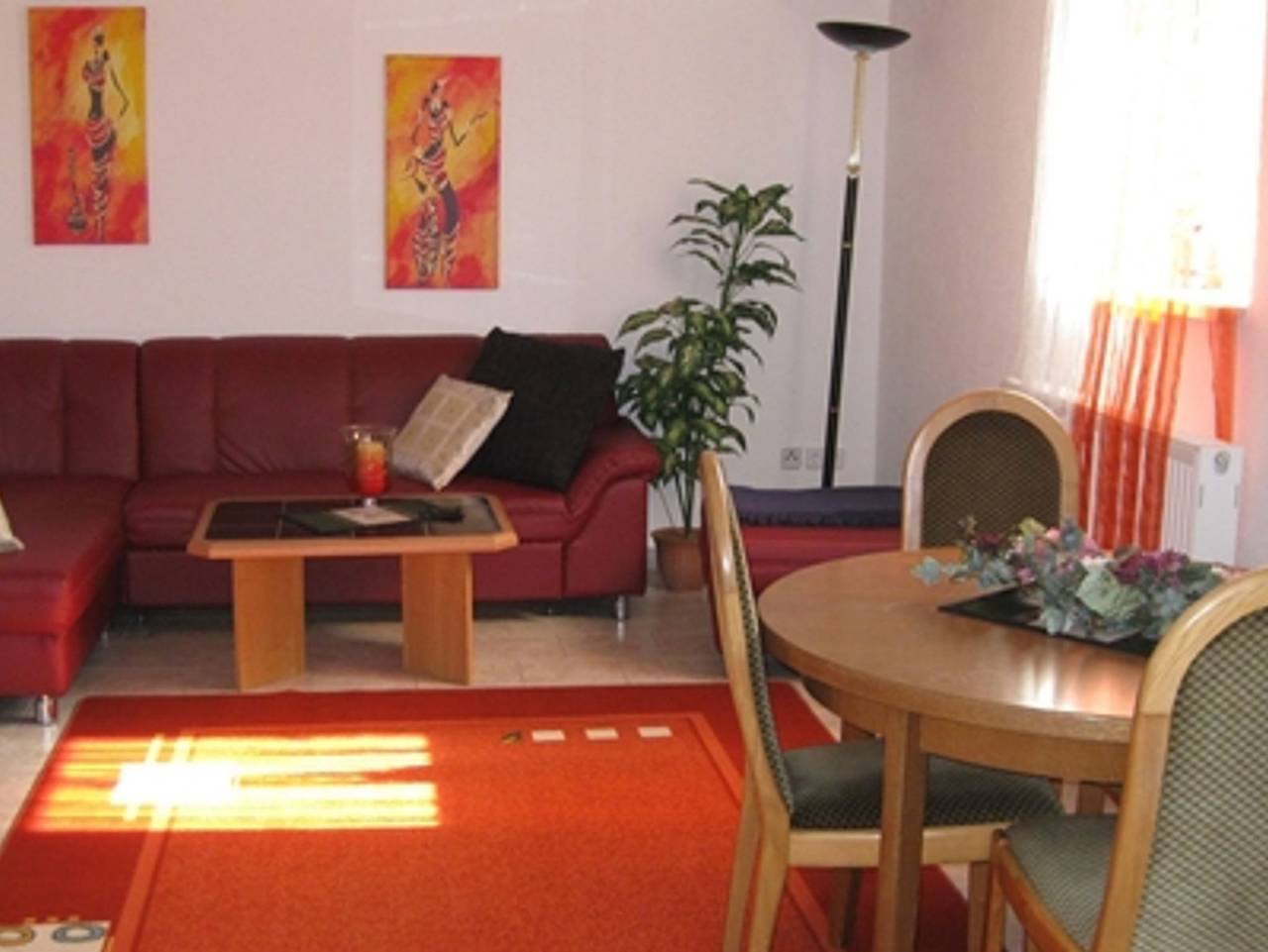 Ganze Ferienwohnung, Ferienwohnung Schlücke - Fw2 Ferienwohnung mit zwei Räumen in Bad Frankenhausen, Region Kyffhäuser